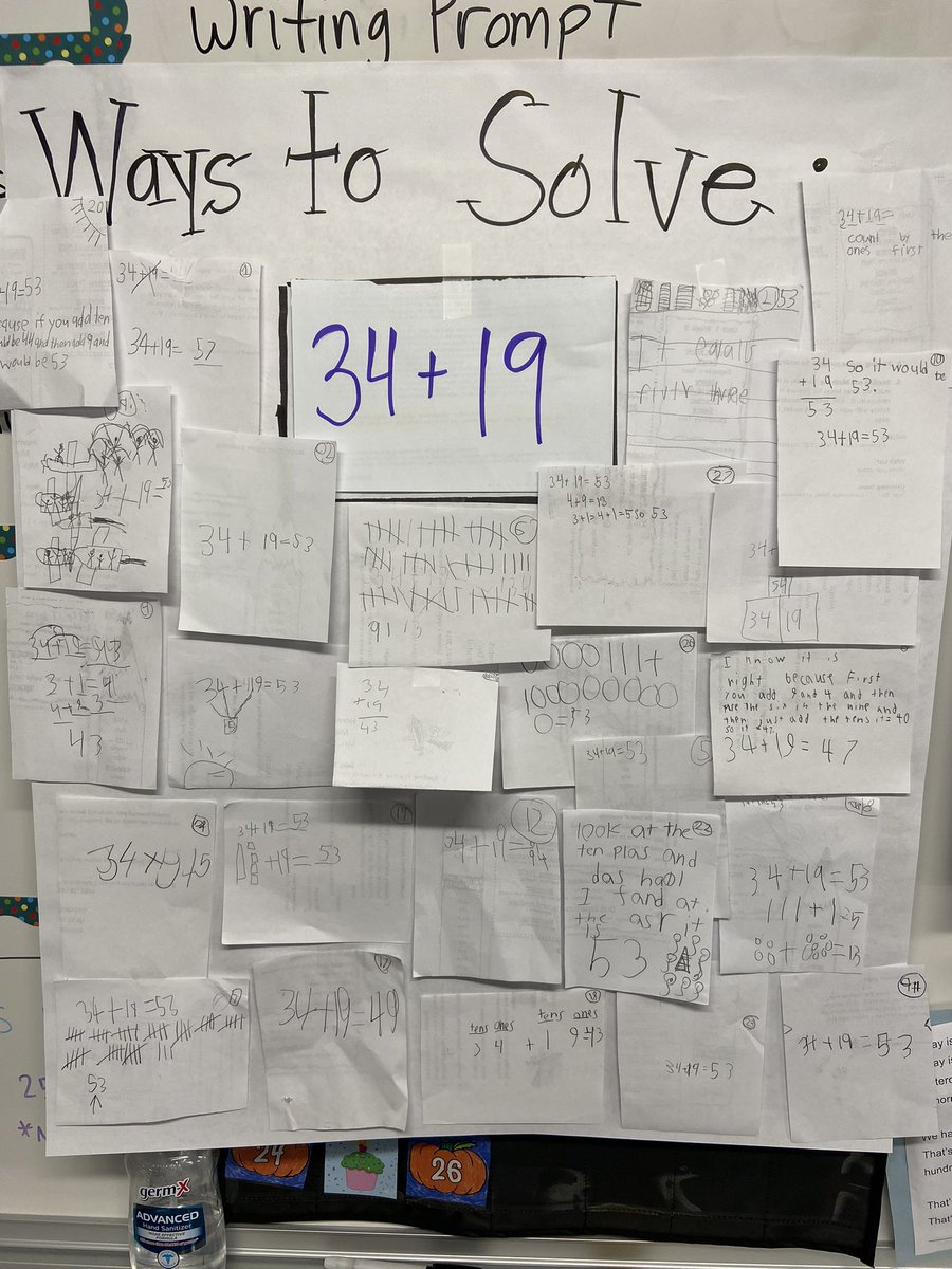 teacher2teacher's tweet image. By inviting Ss to share their process rather than focusing on &quot;right answers,&quot; math T @MsDinhTeaches builds both confidence and community! 

 #MTBoS #ITeachMath