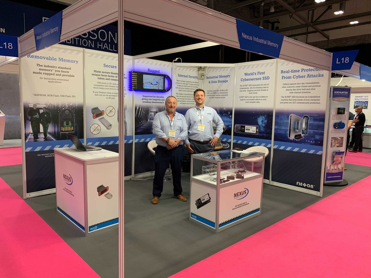 Nexus_Memory's tweet image. We recently showcased our products at the @EngineeringDesignShow, Oct 19-20, in Coventry. If you missed the event but want to know more about our expert solutions, check out our broad range of products!
bit.ly/3DUG9K3
#industrialmemory #embeddedapplication #cybersecurity