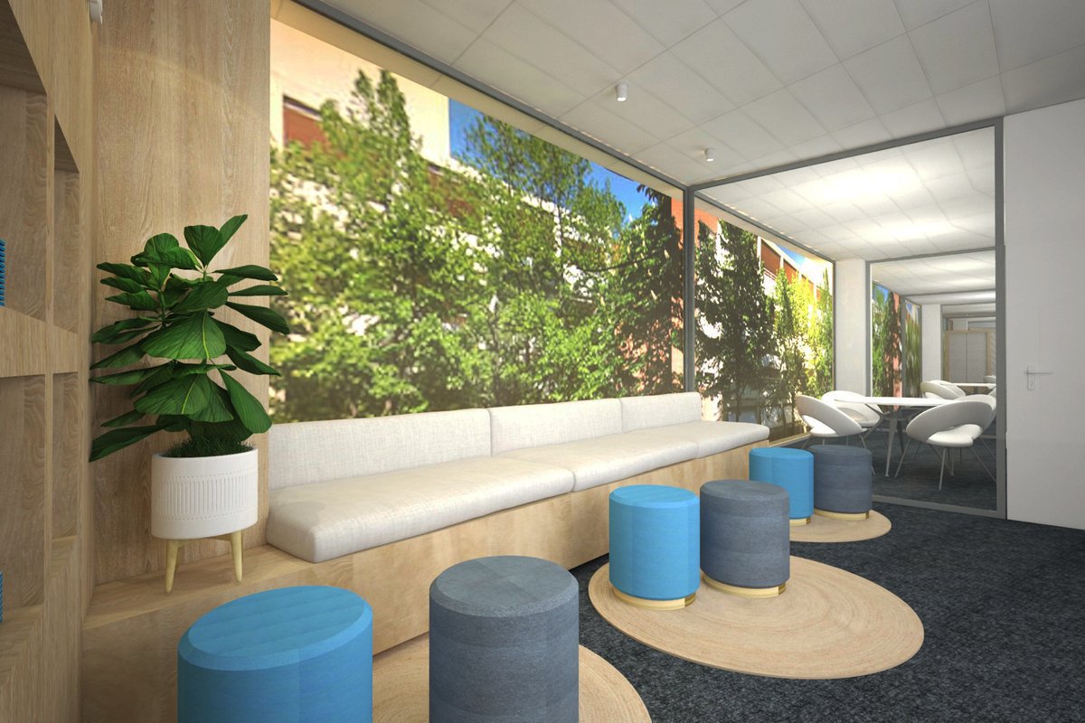ioanddesign's tweet photo. La Empresa @AllianceHC_ES  nos confió el DISEÑO DEL INTERIORISMO de sus nuevas oficinas en Viladecans ( Barcelona ).

Os mostramos parte de las infografías que les fueron presentadas por nuestro equipo de diseño para la aprobación del Proyecto.
#diseño #arquitectura #design https://t.co/rqoE9E5BQB