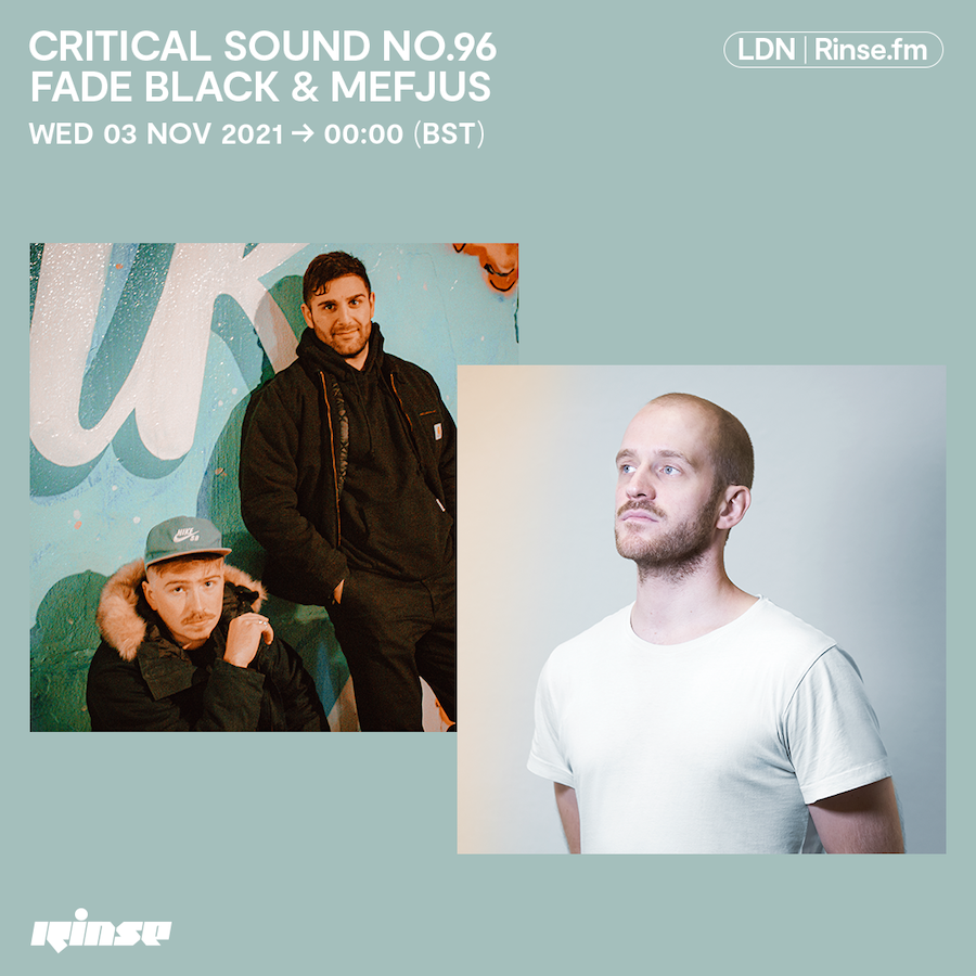 CriticalMusic's tweet image. You can now listen back to last nights #CriticalSound Show on @RinseFM

Hosted by @fadeblackuk with a special guest mix from @martinmefjus 

You can check the show here: criticalmusic.com/listen/