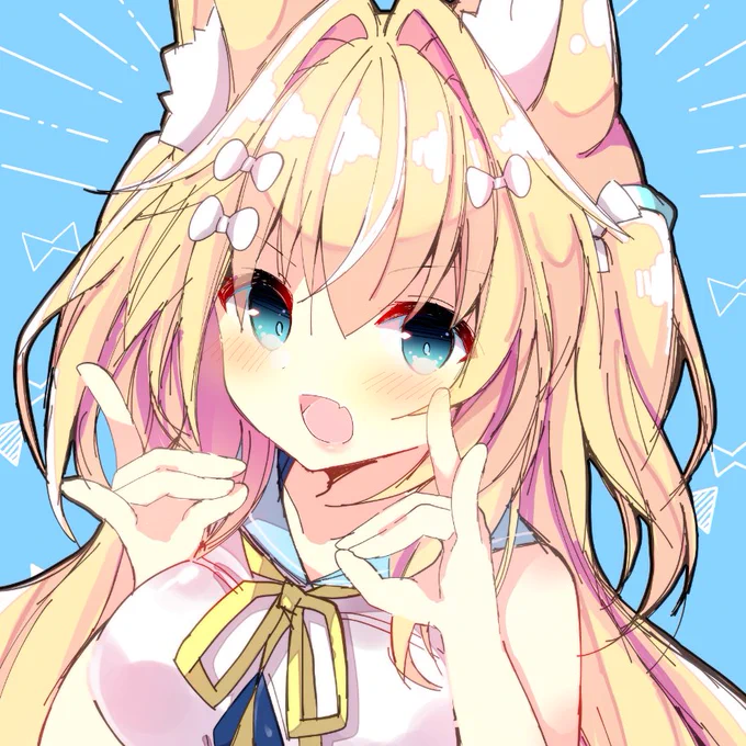 🦊🏝(੭ु╹▿╹)੭ु
#いい推しの日 