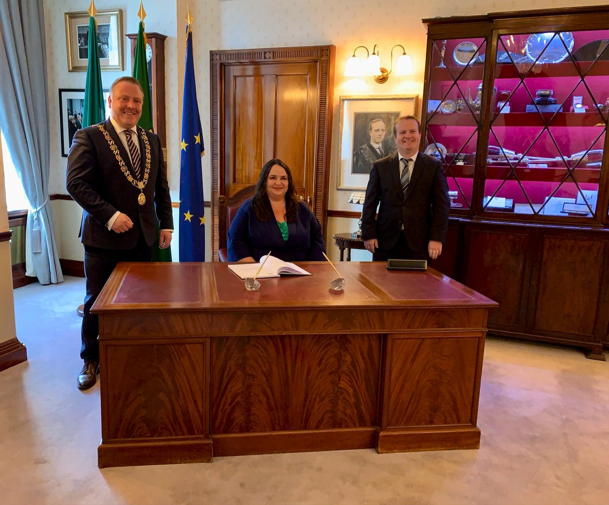 UKR Embassy to Ireland (@ukrinirl) on Twitter photo Amb. <a href="/GeraskoLarysa/">Larysa Gerasko</a> had a fruitful meeting with <a href="/KelleherColm/">Cllr Colm Kelleher</a> Discussed a wide range of topics on interregional trade and cultural cooperation. Amb. <a href="/GeraskoLarysa/">Larysa Gerasko</a> had a fruitful meeting with <a href="/KelleherColm/">Cllr Colm Kelleher</a> Discussed a wide range of topics on interregional trade and cultural cooperation.