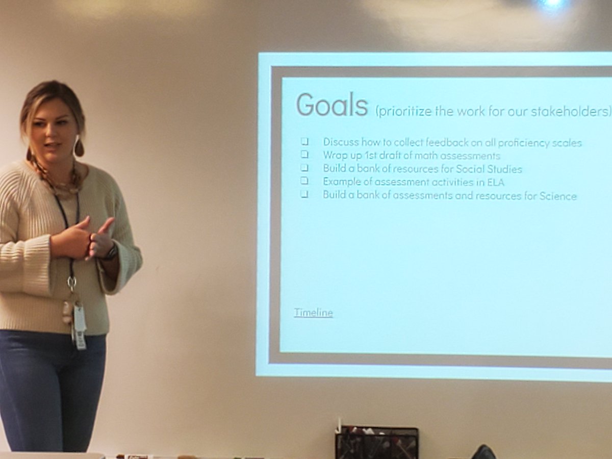 BPS is in good hands w/ Kinder &amp; 1st Guiding Coalition Curriculum Teams led by <a href="/becky_riedinger/">Becky Riedinger</a> Janel Gumke <a href="/kristiek4175/">kristiek</a> &amp; Taylor Thompson. Teams set goals, identified project priorities, &amp; discussed comm &amp; feedback to and with colleagues.  <a href="/SymensLisa/">Lisa</a> <a href="/daffheid/">Daphne Heid</a> #learnbps