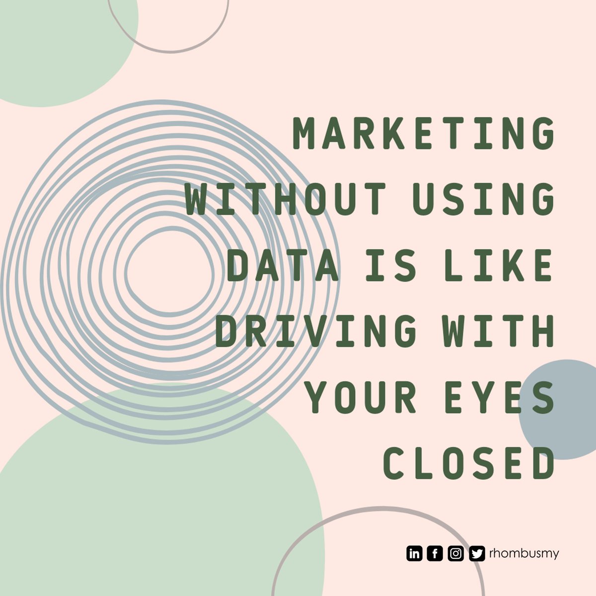 RhombusMY's tweet photo. Developing a plan without focus can turn those efforts into "marketing for marketing's sake".  

Always ask yourself this:  

What am I actually trying to achieve? 

#RhombusMY 
#rhombusconsultings 
#socialmediaagency 
#digitalmarketing 
#marketingagency https://t.co/6OKloAbJYU