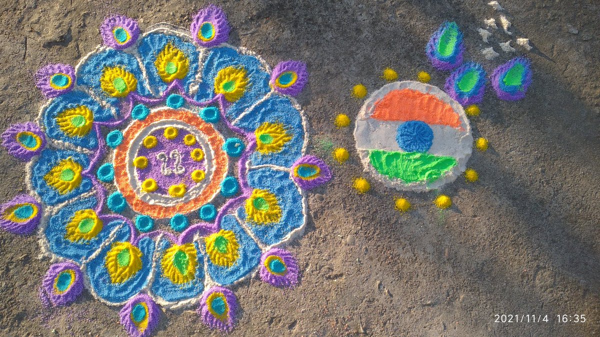 DimpleS72929604's tweet photo. Made by me 🤗🌼 🌼🤗
#HappyDiwali https://t.co/4c6YQSryTK