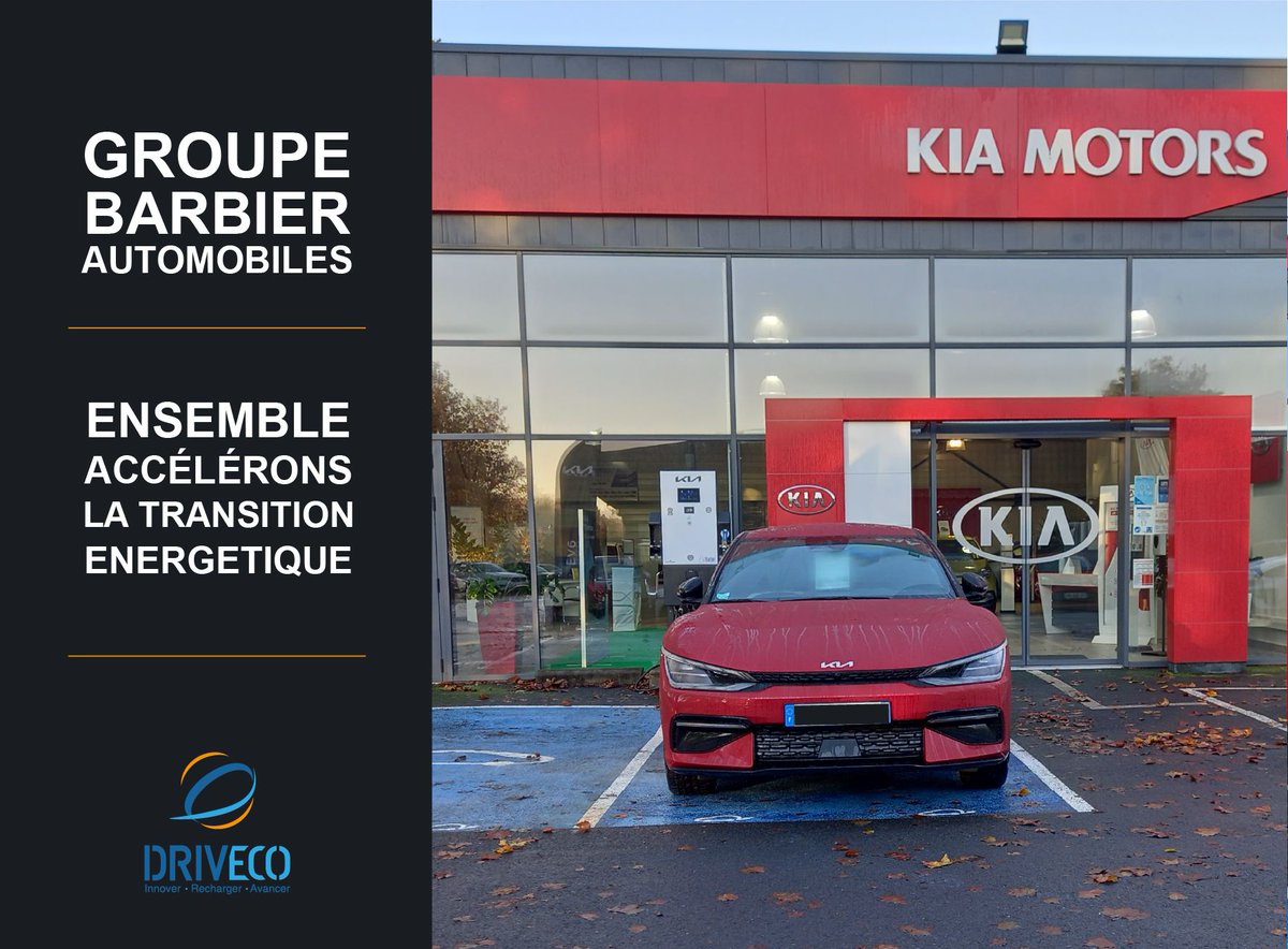 DRIV_ECO's tweet photo. L'Automne est là et le retour du froid aussi, mais ce n'est pas cela qui nous arrêtera dans le déploiement de nos #Bornesderecharge 🍁
#DRIVECO vient d'équiper le Groupe Barbier Automobiles d'une borne pouvant recharger 2 véhicules simultanément en AC à 22kW et en DC à 24kW. ⚡️ https://t.co/SlWAfJHrpw