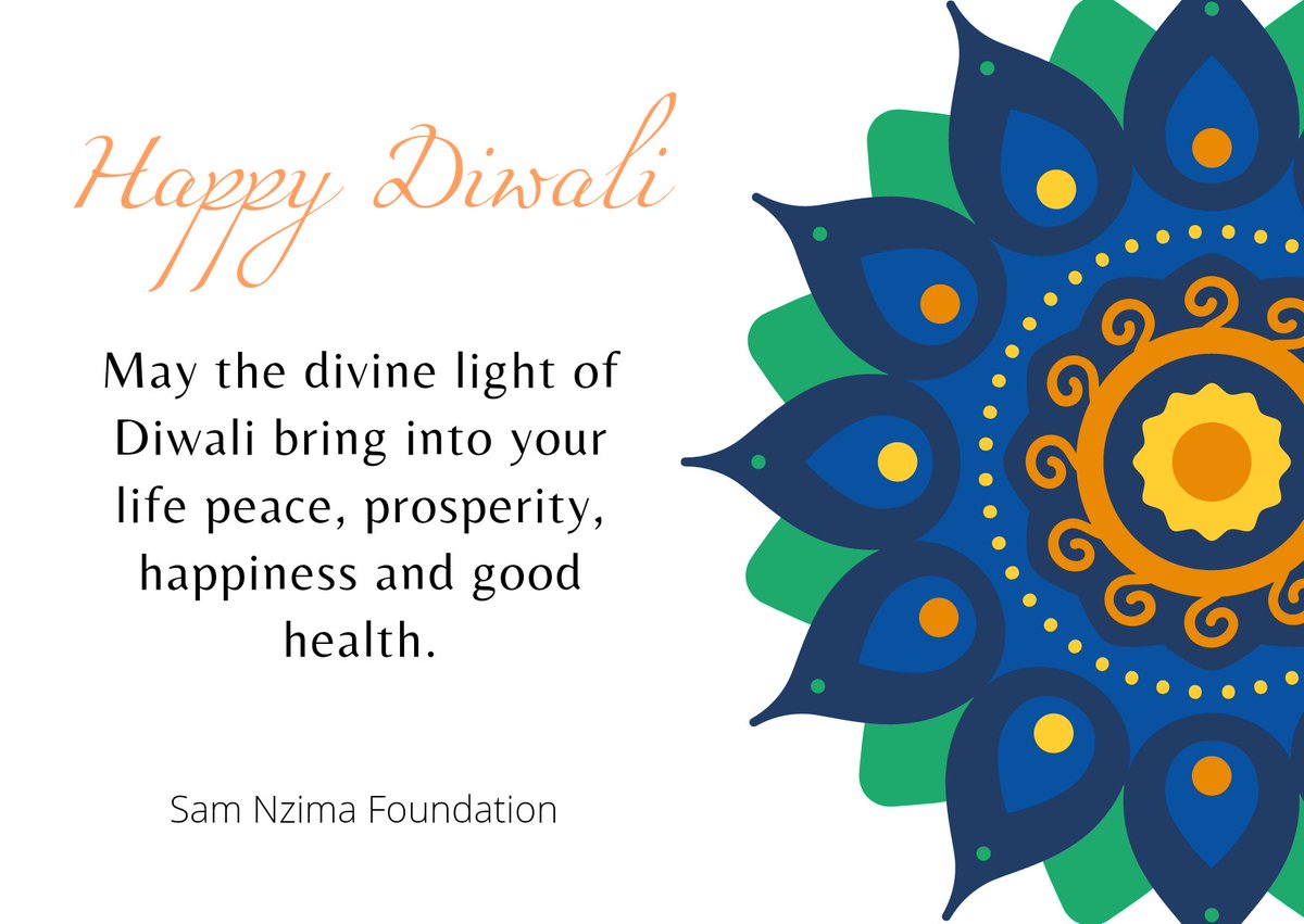 NzimaSam's tweet photo. SNF would like to wish all a Happy Diwali

#Diwali2021
#diwali https://t.co/c15HoDjmcu