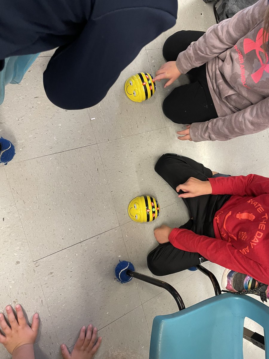 Off to Primary at ERMES and exploring BeeBots! <a href="/TCRCE_NS/">Tri-County Regional Centre for Education</a> <a href="/nseducation/">NS Education and Early Childhood Development</a> @toddrwallace <a href="/MrJRaine/">Jeff Raine</a> <a href="/margreek/">Mario</a> #WatchUsLearn
