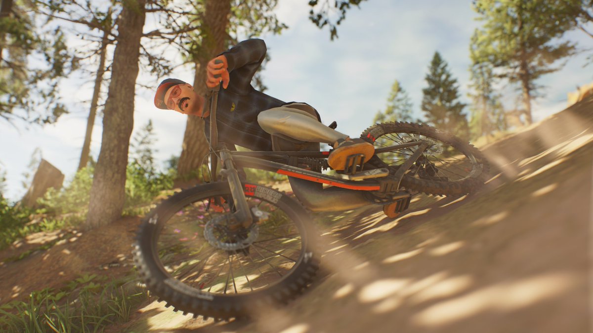 There's a beautiful <a href="/dmrbikes/">DMR BIKES</a> bike in our colors in <a href="/RidersRepublic/">Riders Republic</a> 😍 check out the DMR Sled Met in game! Looks great in action shots 🚵‍♂️

#RidersRepublic #bikes #PhotoMode