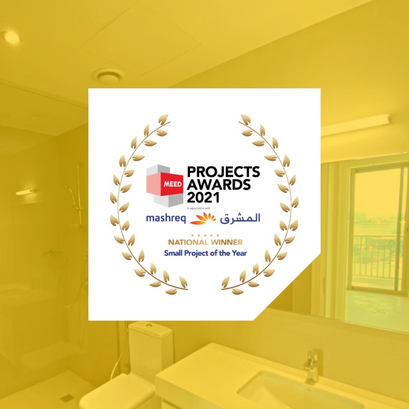 dupodmodular's tweet photo. DuPod is the National Winner of 'Small Project of the Year KSA' at the @MEEDDubai Projects Awards 2021!

#ModularConstruction #ConstructionProject #Construction  #MEED #OffsiteContruction #KSA #ProjectAward #Projects #ConstructionTechnology https://t.co/5l1lixBDww