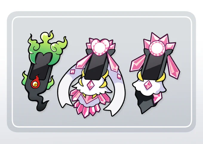 マーシャドーフォン ディアンシーフォン
#ポケモン  #Pokémon  #イラスト 