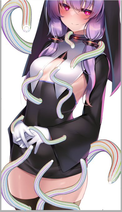 何がしたかったのかと言うとこの触手のアタリを作れるブラシを試してみたかっただけだったりする
「ワンランク上の触手ペン」おすすめです 