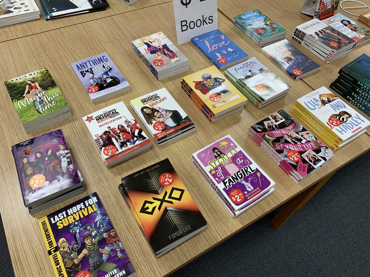 lrmsmedia's tweet photo. Still some great buys at the book fair!  All of these titles are $2 each. While supplies last 😀📚 Boof Fair closes at noon tomorrow November 5th! https://t.co/5WA5bRwqZs