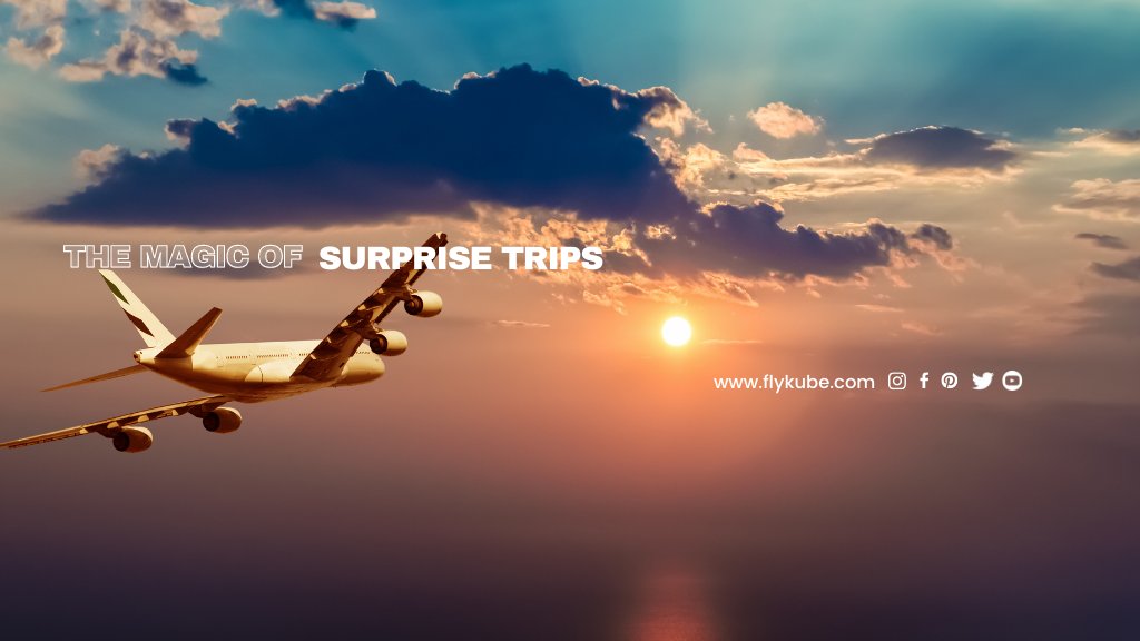 Hi world! We're FlyKube, a surprise travel company, for those of us who like the unexpected. Fly with us and discover unseen places for great prices 🥳