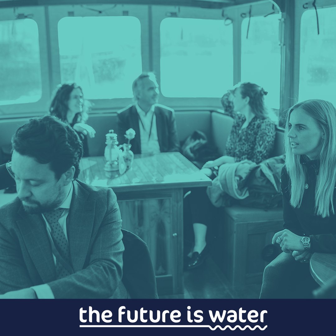 FutureIsWater's tweet photo. 🌊| Integrated leaders forum today at Hermitage in Amsterdam and the boat tour to Aquatech! #TheFutureIsWater https://t.co/abUgxKlAnZ