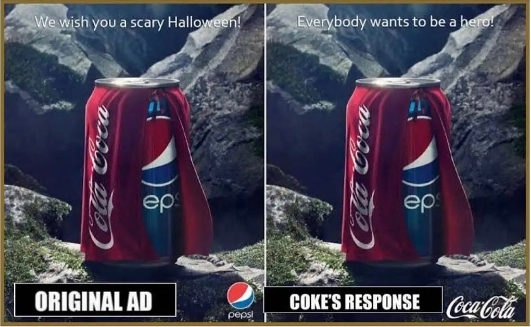 coke and pepsi ads