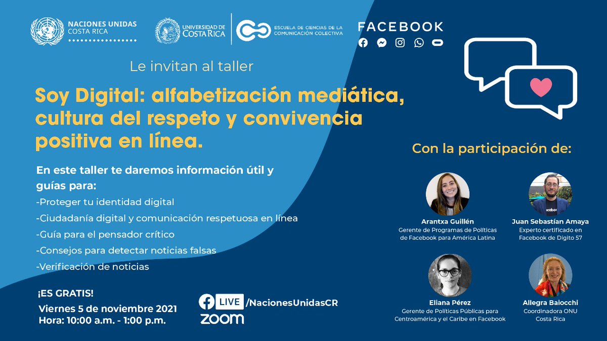 Naciones Unidas Costa Rica tweet media