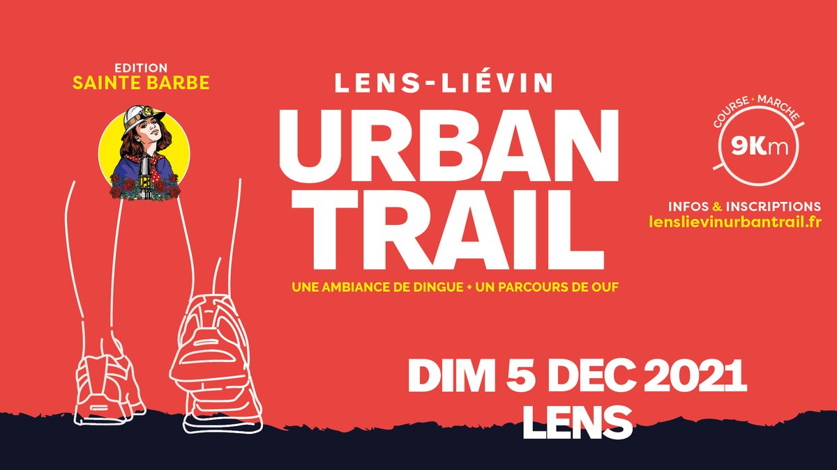 En raison du match RC Lens - Paris SG, qui se déroulera le 4 décembre, 21h00, la <a href="/LigueHDFA/">Ligue Hauts-de-France Athlétisme</a> et la CALL ont pris la décision de reprogrammer le #LensLievinUrbanTrail ➡️ Dimanche 5 décembre à 15h00.

Infos 👉 lenslievinurbantrail.fr