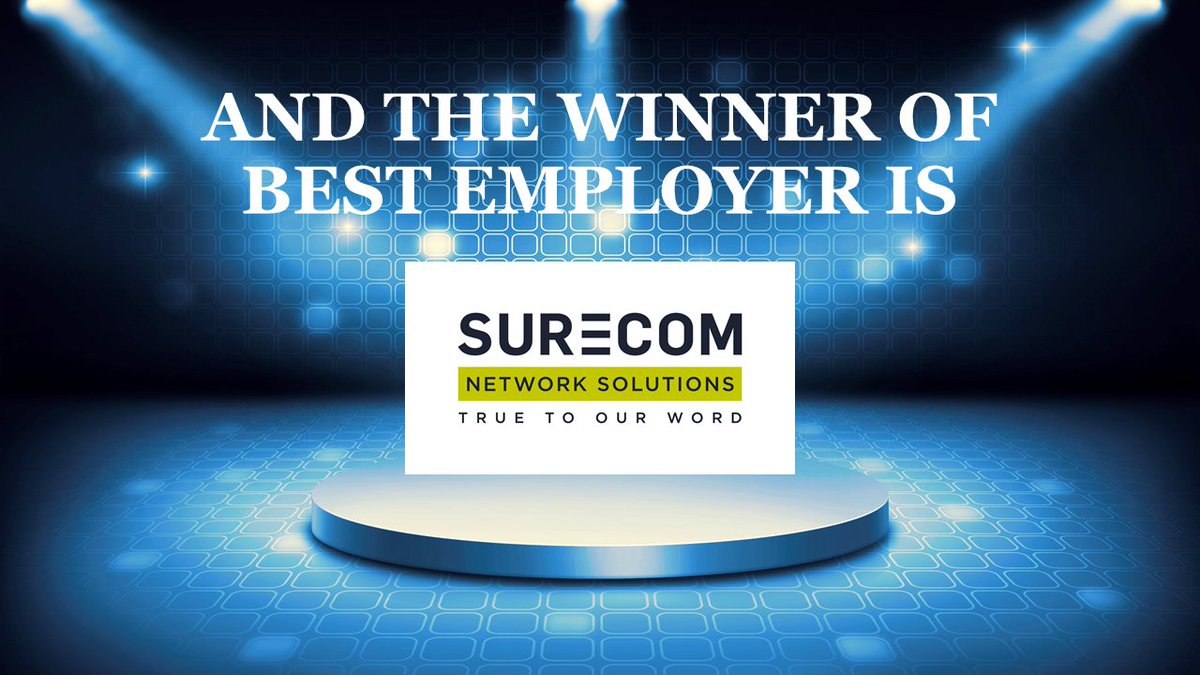 Our Best Employer category recognises businesses that excel in supporting their employees sponsored by @CoTippSkillnet . The winner is @SurecomNS  

 #TippBizAwards #network #business