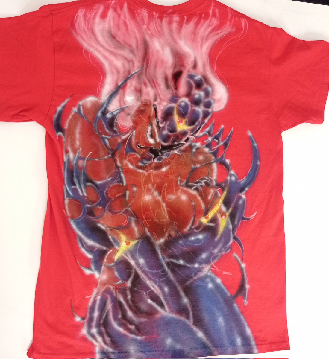 Ultra Sentai // Airbrush on tee