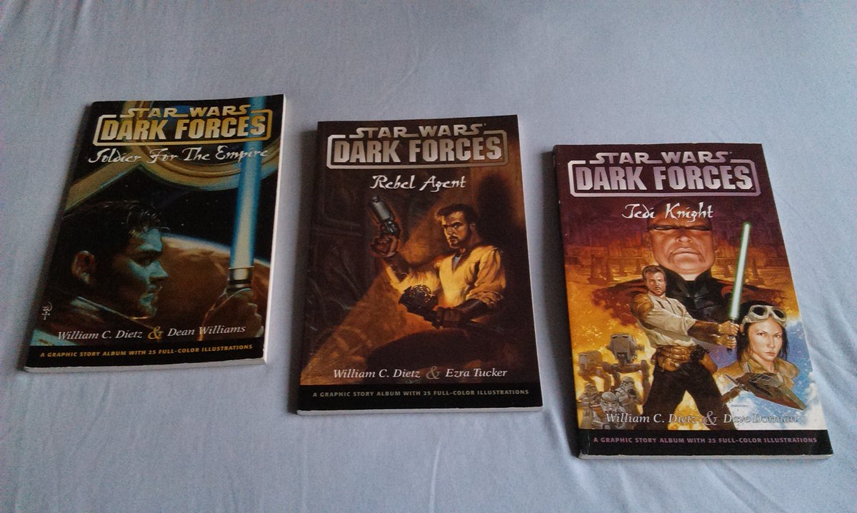 TheElusiveEye1's tweet photo. @DelReyStarWars @Doaly @sgoinard @jjmfaraway @MikeStackpole @DrewKarpyshyn You can't have an #EssentialLegends Collection without the Kyle Katarn and Jedi Academy trilogies along with a complete omnibus' for the entire New Jedi Order, Legacy of the Force, and Fate of the Jedi series. Those books need reprints more than anything else. https://t.co/mnK1E19CuM