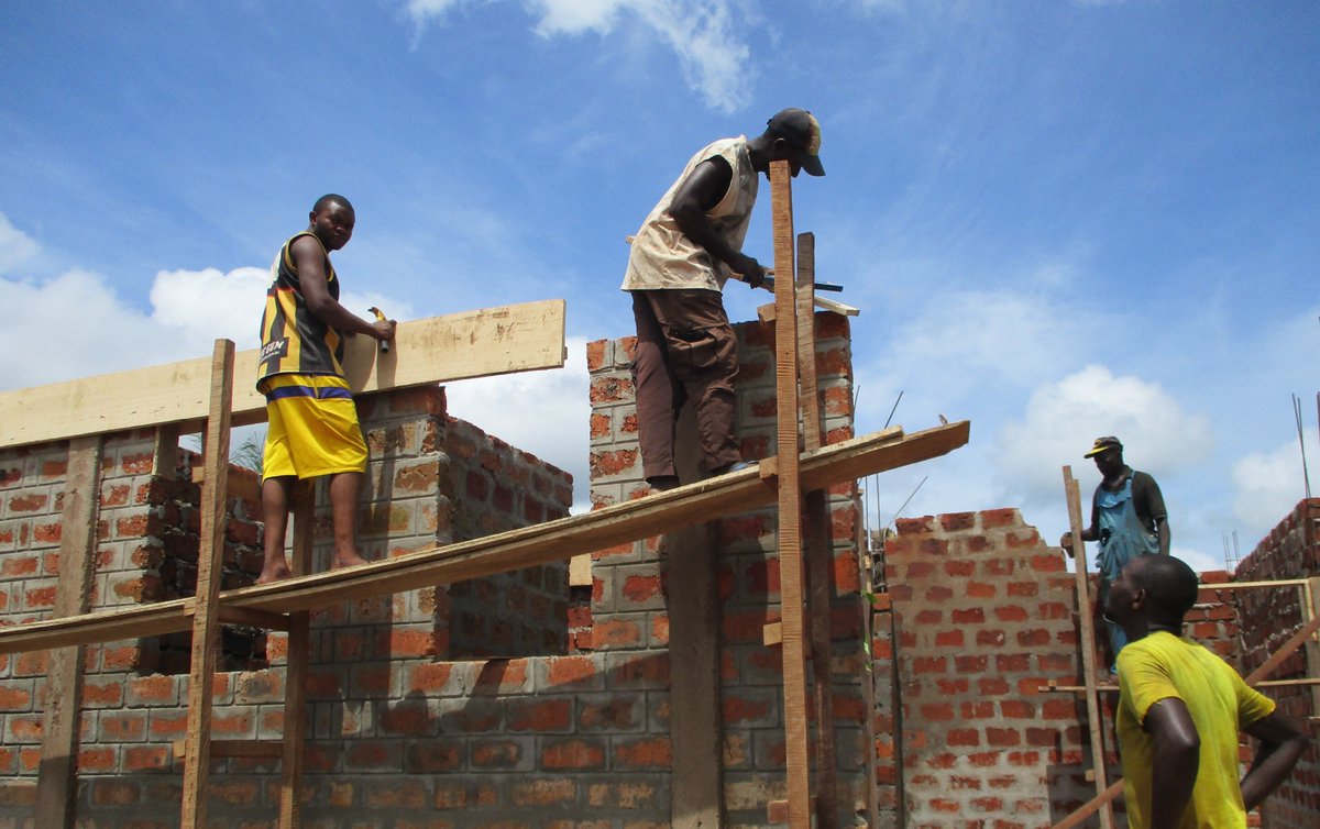 UNHCR_DRC's tweet photo. UNHCR "Alternatives to Camps" Policy is fully in action, says Ms Ritu Shroff, Director of Strategic Planning &amp; Results on mission to 🇨🇩. 

In Modale, we are building 🏫, 🏥, 🏠 as part of our long-term vision to advance inclusion of the people we serve in national systems. https://t.co/90ld8cg02i