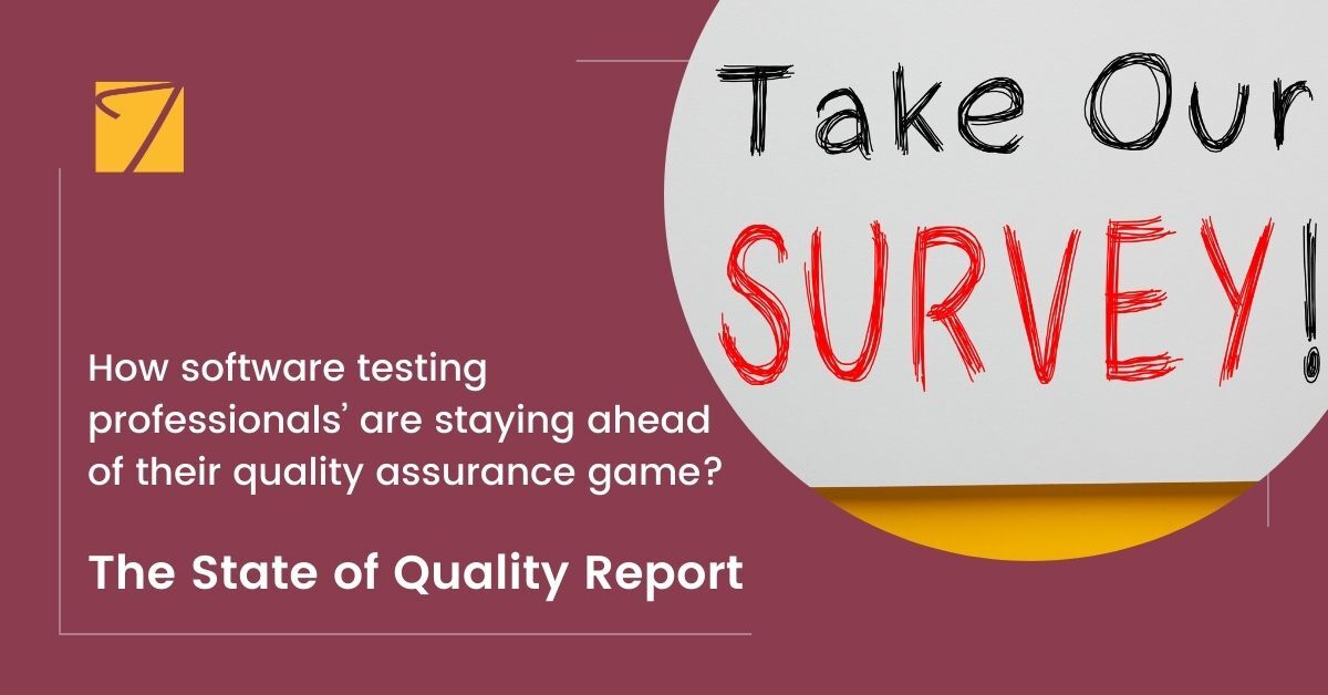 Trigent Software on X: Trigent, in partnership with @Katalon, is creating  The State of Quality Report 2021, a collection of the best QA practices,  insights, and trends gathered from software testing professionals