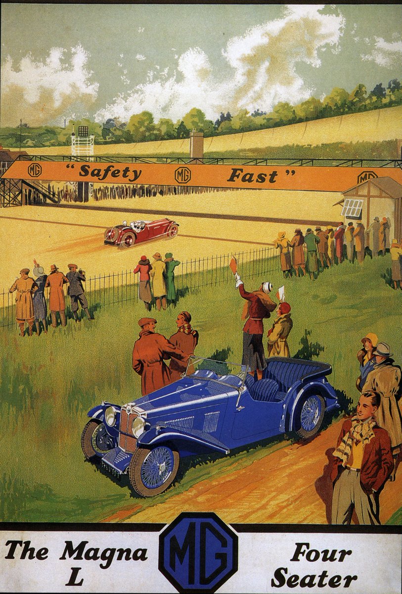 Right Crowd and No Crowding. Right people wave to winning MG on Brooklands finishing straight. Magna L of 1933-1934 had KC 6 cylinder  dovepublishing.co.uk/mgclassics
<a href="/TheMGOwnersClub/">The MG Owners' Club</a> <a href="/MGCarClub/">MG Car Club</a> <a href="/MGWorldWide/">MGWorldwide</a> <a href="/TheMGLifestyle/">The MG Lifestyle</a> <a href="/CandSCmagazine/">Classic & Sports Car</a>