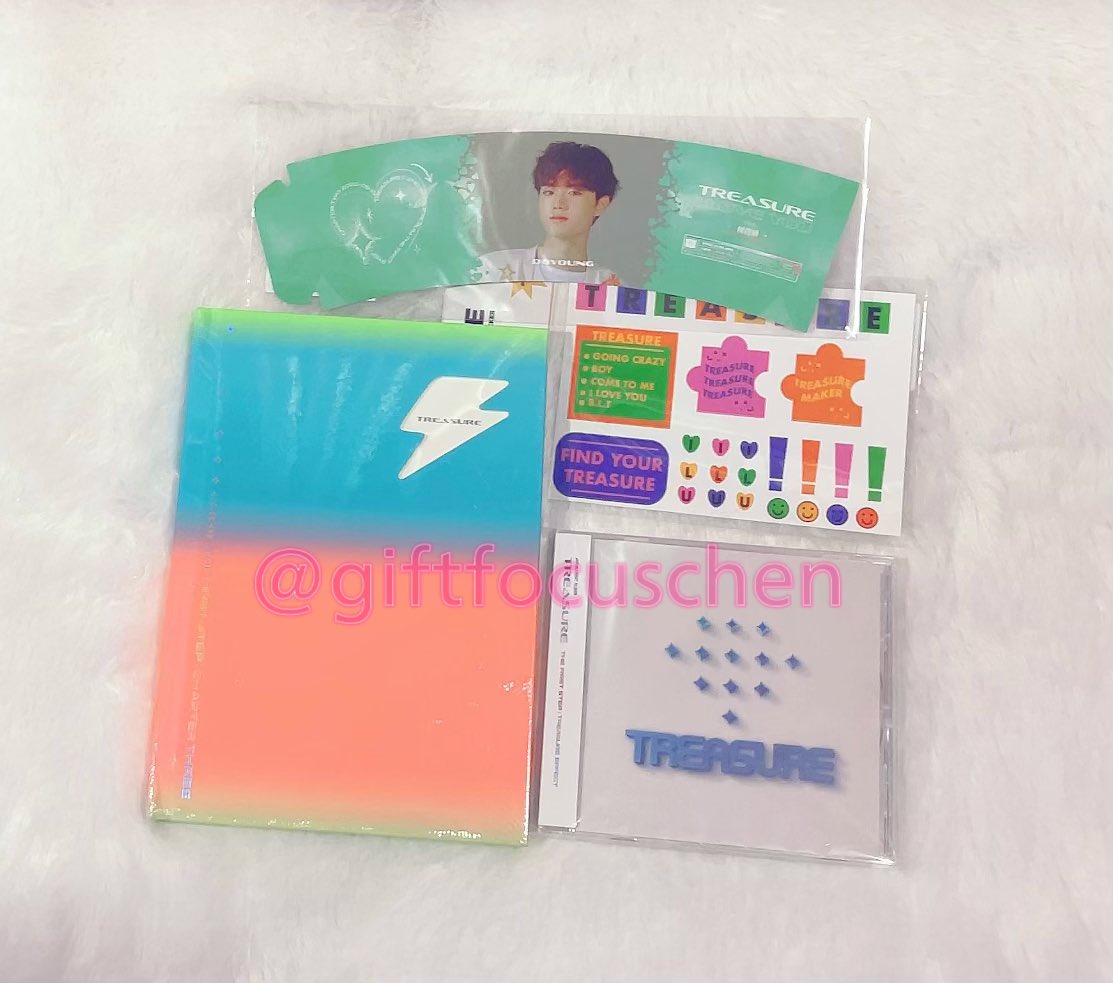 giftfocuschen's tweet photo. 📣แจกกกค่า 
✅ บั้มไม่แกะ TREASURE EFFECT (CD) Japan Ver.
✅ บั้มไม่แกะ CHAPTER THREE (CD) White Ver.
✅ Benefit Japan 
🧚 กติกา RT พร้อม เมนชั่นอะไรก็ได้พร้อมติดแฮชแท็ค I vote for #MAMAVOTE #treasure @treasuremembers 
สุ่มแจก 15/11  20:00 (เฉพาะฟลว.)#ตลาดนัดtreasure #ตลาดนัดtruz https://t.co/Q1m5slAuw8