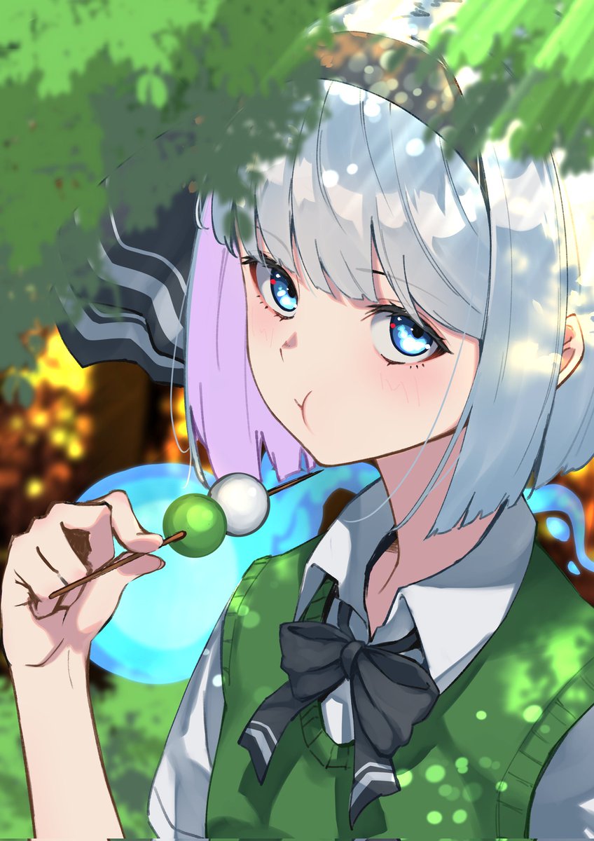 魂魄妖夢 「#いい推しの日
もちろん妖夢ちゃんよ! 」|だんぼるのイラスト