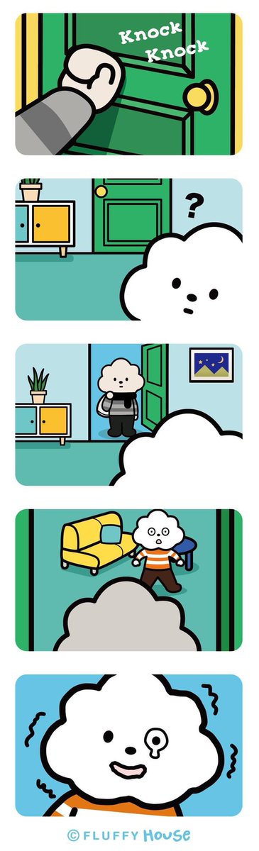 FluffyHouseCS's tweet photo. Gray Cloud Homecoming 1
#fluffyhouse #四格漫畫 #フラッフィーハウス #白雲先生 #comic #whitecloudandfriends #relexing #mrwhitecloud #homecoming #mrwhitecloudandfriends #플러피하우스 #fluffyhousecomic #graycloud https://t.co/vtXzFXbjn3