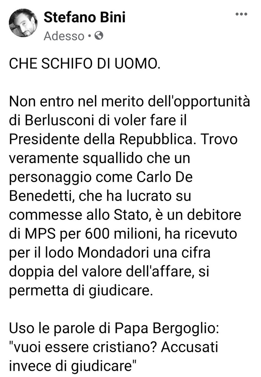Stefano_Bini1's tweet photo. #Berlusconi #DeBenedetti @La7tv @OttoemezzoTW #la7 #ottoemezzo #bruttasinistra #lodomondadori @gruppomondadori @MondadoriStore #4novembre #lilligruber #lillilarossa #imbarazzo #TERRORISMO #politica #cattivainformazione #malainformazione #Vergognatevi #vergogna #Milano #Roma https://t.co/0Nmjtky2yy
