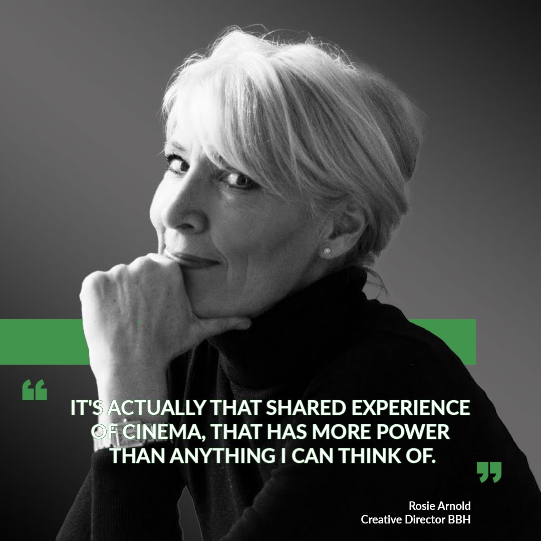 brightfish_be's tweet photo. It's all about that shared experience! @rosiearnold @SAWATRADEBODY #HelloBigScreen #AdLegends #RosieArnold #Sawa #Advertising #Brands #Marketing #BrandCommunication #WeLoveCinema https://t.co/YbzZO9T8CJ