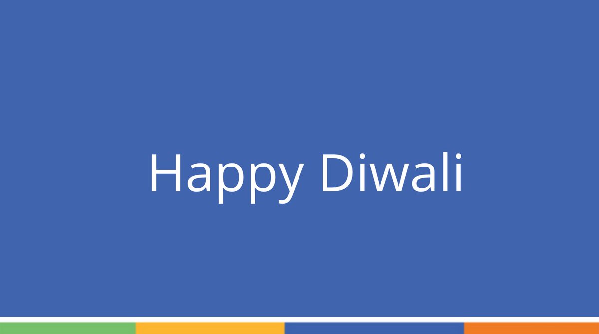 Happy Diwali to everyone celebrating the Festival of Lights!