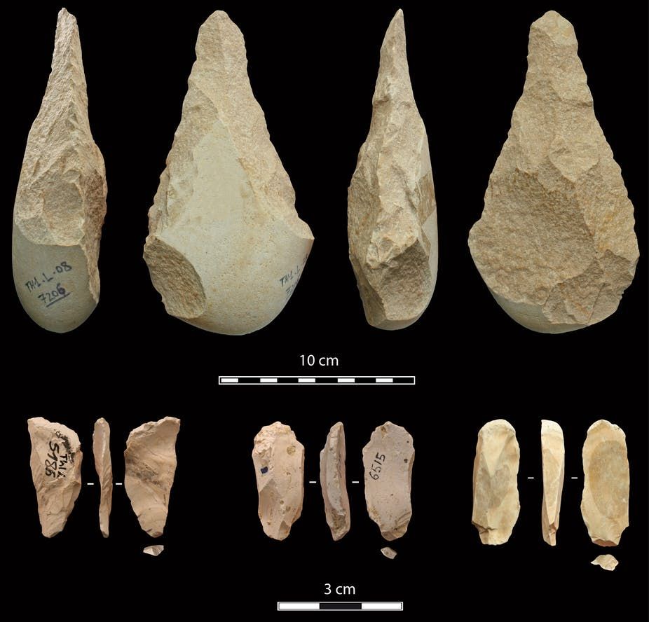 tac_org's tweet photo. New research suggests that Homo erectus was making #handaxes earlier than previously thought, adding to the understand of when the species departed East #Africa and which cognitive advances and technologies may have allowed them to disperse.
https://t.co/fcROnCoMeD https://t.co/rHH1H6B045