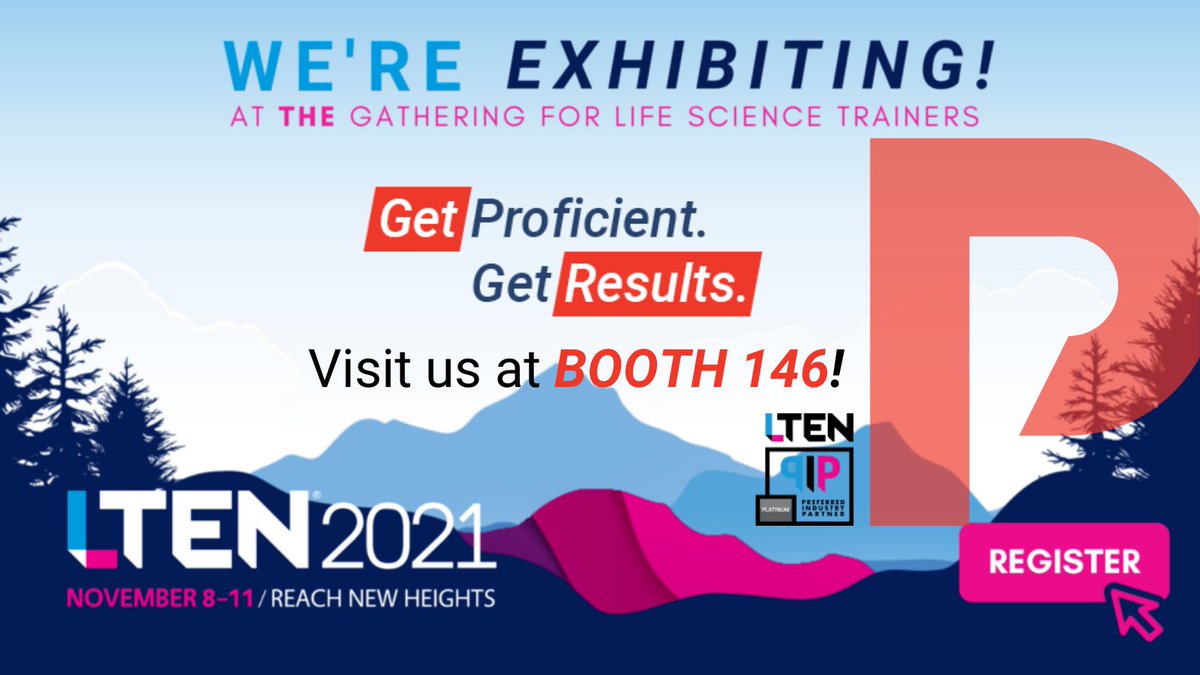 ProficientLearn's tweet photo. Are you attending the 50th @yourLTEN Annual Conference #LTEN2021 next week?
We’ve missed seeing everyone. It has been too long! Visit our booth 146 right next to the LTEN booth & join our workshops and learning labs, both in person and virtually. #GetProficientGetResults 🟥 https://t.co/K5yhflwLXU