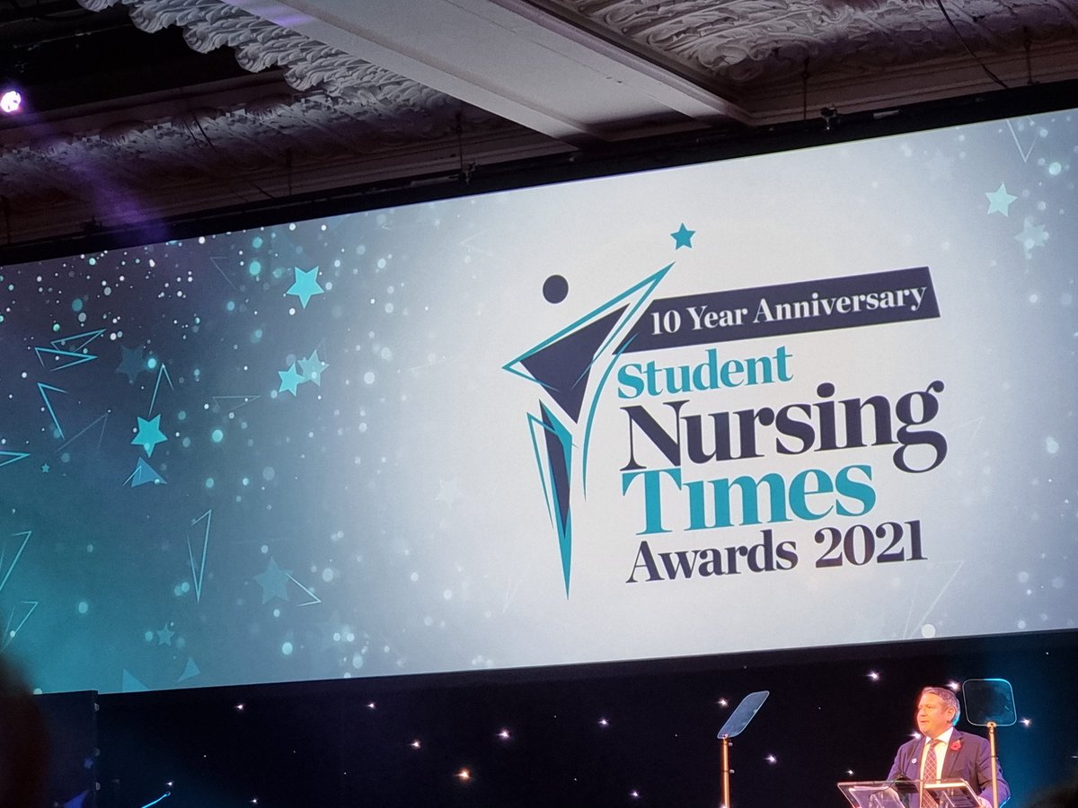 AndreaCShepherd's tweet photo. Student Nursing Times Awards 2021 #SNTA21 @NealFCook @SMcilfatrick @StephanieDunle2 @ursula_chaney @seanamduggan @MarieON02387633 @KevinMoore431 @UlsterUniNurse #Ulsternurse https://t.co/QJBbNUTJ4R