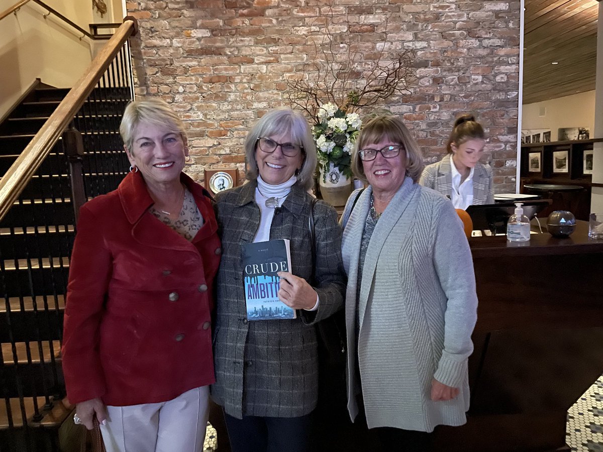 HuntHolmes's tweet photo. Visiting with a great book club in Cherry Hill New Jersey about Crude Ambition yesterday https://t.co/z60wq6KuPT