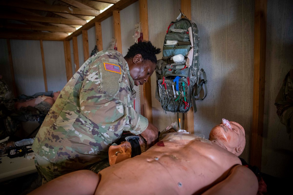 Medics from across the #USArmyReserve attended a Comprehensive Medical Training course in Seagoville, Texas last month. 

<a href="/807thmcds/">807th Medical Command (Deployment Support)</a>