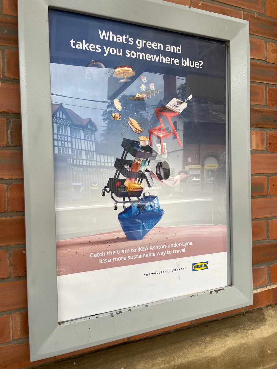 isabellelj1's tweet image. New work for IKEA! OOH tram ads are up in Manchester 👀 
@motherlondon 
@thomwhitaker
@IKEAUK