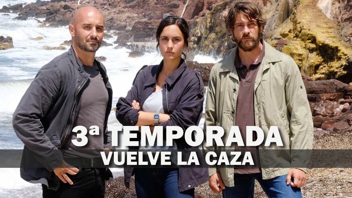 YA ES OFICIAL: Habrá 3ª temporada de LA CAZA. 
La sargento Campos (<a href="/MeganMontanerG/">Megan montaner</a>), el cabo Gamero (<a href="/alainhernan/">Alain Hernandez</a>) y el sargento Selva (<a href="/FELIXGOMEZactor/">FÉLIX GÓMEZ</a>) volverán a afrontar juntos un nuevo caso en #LaCazaGuadiana. dloproducciones.com/es/2021/11/ya-… a través de 
@dloproducciones