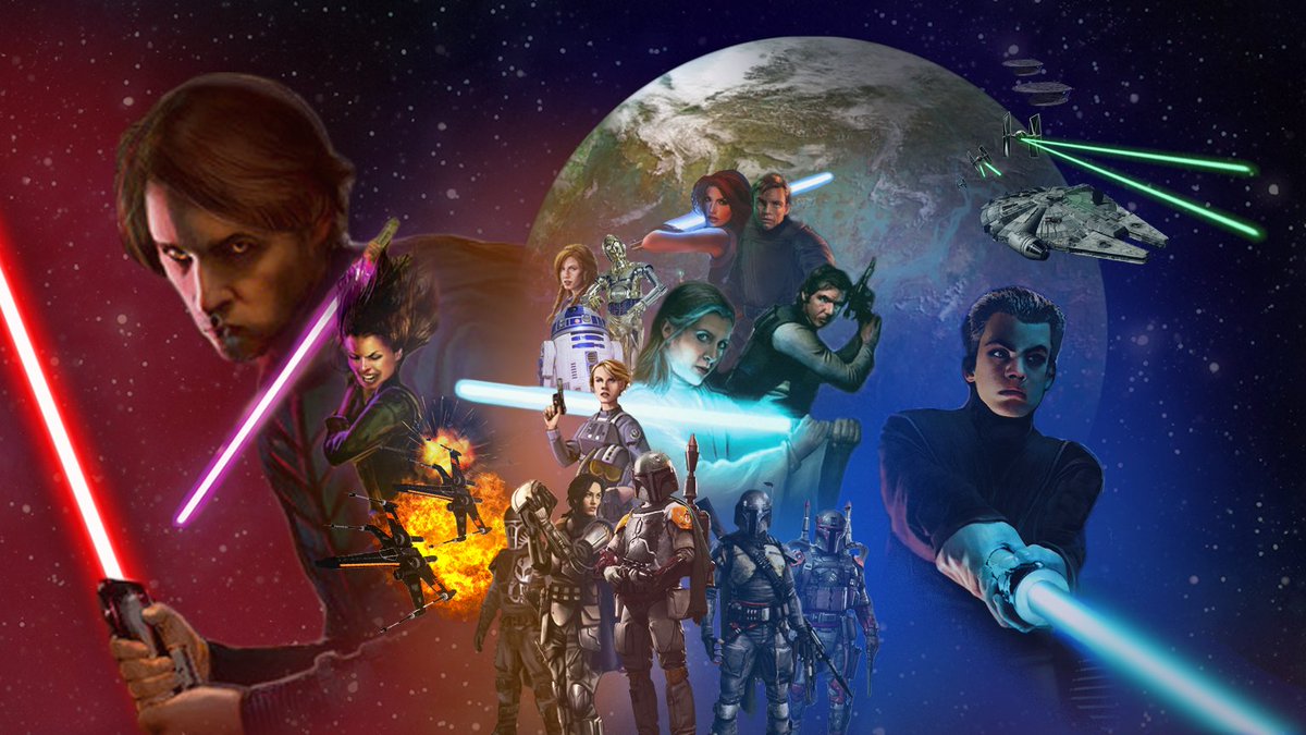 TheElusiveEye1's tweet photo. @DelReyStarWars @Doaly @sgoinard @jjmfaraway @MikeStackpole @DrewKarpyshyn You can't have an #EssentialLegends Collection without the Kyle Katarn and Jedi Academy trilogies along with a complete omnibus' for the entire New Jedi Order, Legacy of the Force, and Fate of the Jedi series. Those books need reprints more than anything else. https://t.co/mnK1E19CuM