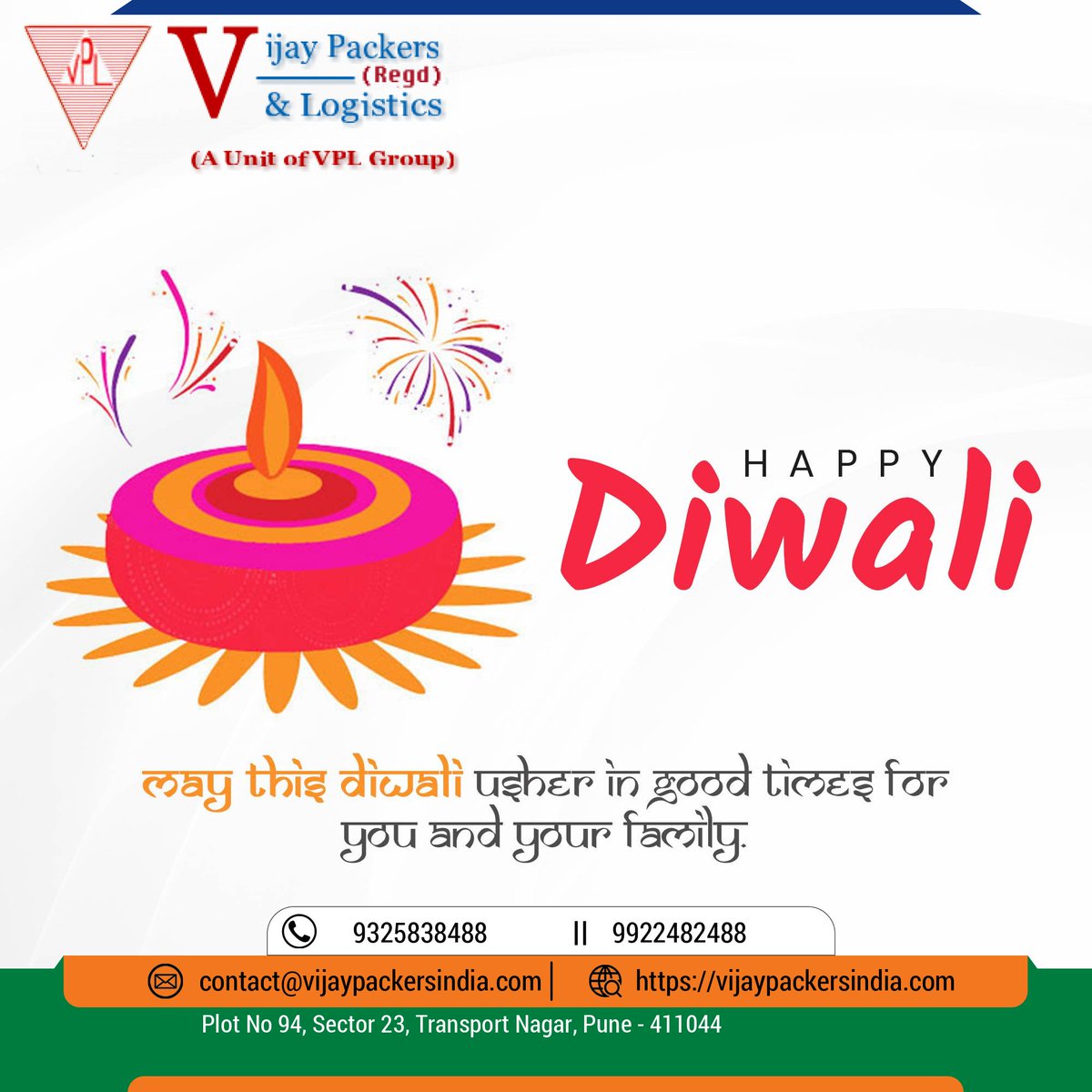 packersinindia's tweet photo. “May the joy, cheer, and merriment of this divine festival surround you forever. May the happiness, that this season brings Happy Diwali” - VPL Packers India https://t.co/rEOFz3X77M