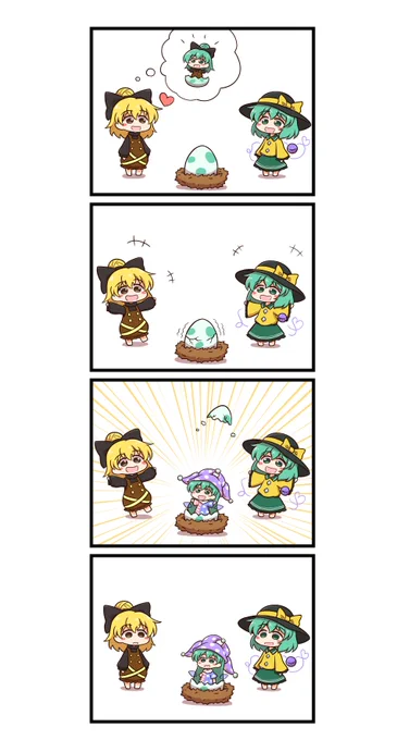 ゆばごぜ4コマ 「いでんし」 