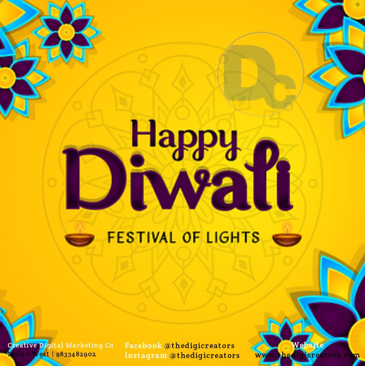 TheDigiCreators's tweet photo. Here’s wishing our Instagram family a very Happy Diwali 🪔 Happiness is in the air, It’s Diwali everywhere, let’s show some love and care, and wish everyone out there.
#TheDigiCreators
https://t.co/n0hfbFZl0K

.
#diwali2021 #diwalivibes #lights #diwalicreative #diwalicreativity https://t.co/iLxnSsEgqd