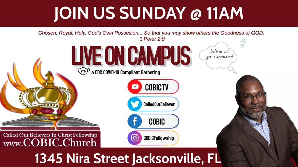 COBICFellowship's tweet image. #backinthebuilding