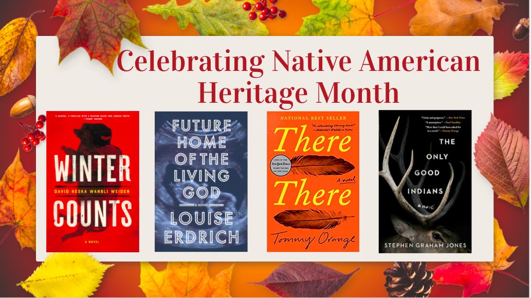 lnstemlib's tweet photo. November is Native American Heritage Month, a time to honor and celebrate the significant contributions of the first Americans to our country. In our library, we do this by lifting up Indigenous voices and stories. #KCSLMSKNOWvember https://t.co/jDhIai8nxd
