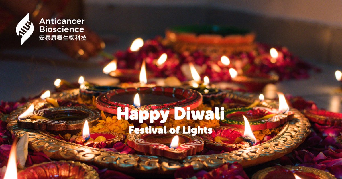 anticancerbio's tweet photo. Happy #Diwali to our colleagues in #India and to our followers who celebrate this festival. May this Festival of Lights bring joy and good health to you all.

#Diwali2021 #FestivalOfLights #FestivalOfLights2021 https://t.co/CcXP1XBVEK