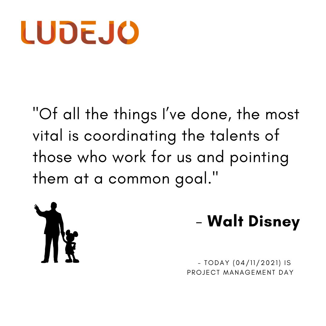 👉 They are the best of us.

#ProjectManagementDay #ProjectManagers #LudejoLanguages #LudejoLabs #LoveLanguages #LovePMs #PM #StressManagement #LanguageServiceProvider #Taal #TranslationAgency #Copywriting #PMAppreciation #Disney #CreativeControl
