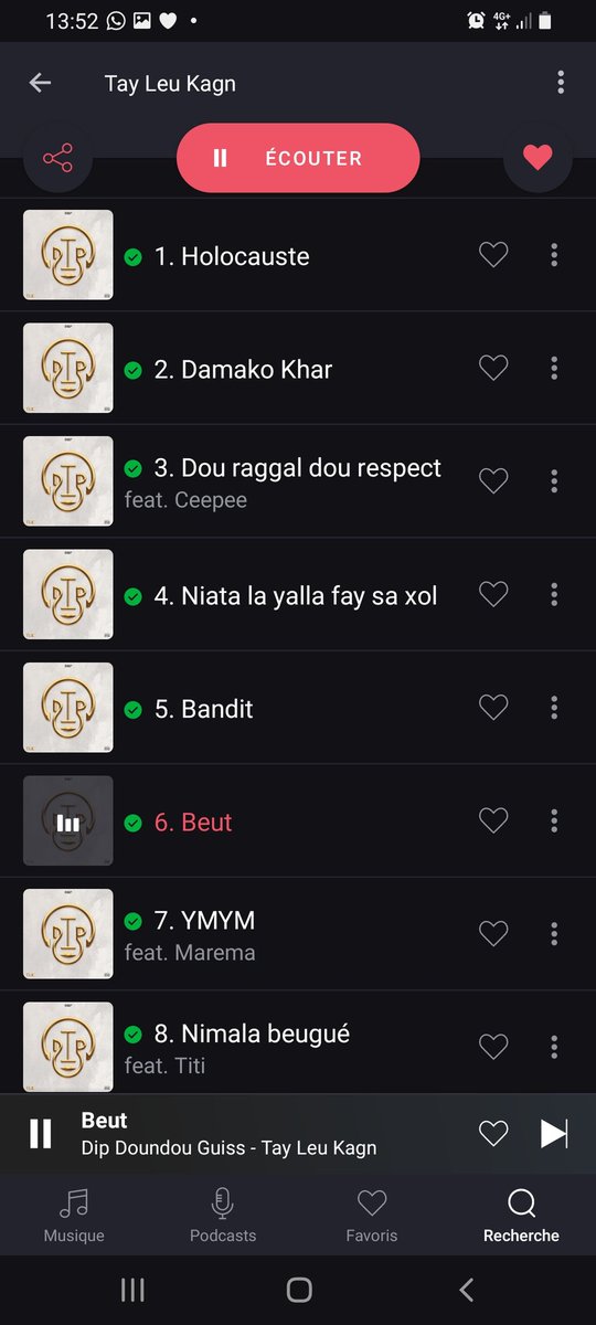 GangFaycal's tweet photo. Il y a 5 ans aujourd’hui, DIP sortait l’album « TLK »

Votre morceau préféré de l'album ?

#FayçalDynastyGang 
#TlkDay https://t.co/GBs5ICZ1FD